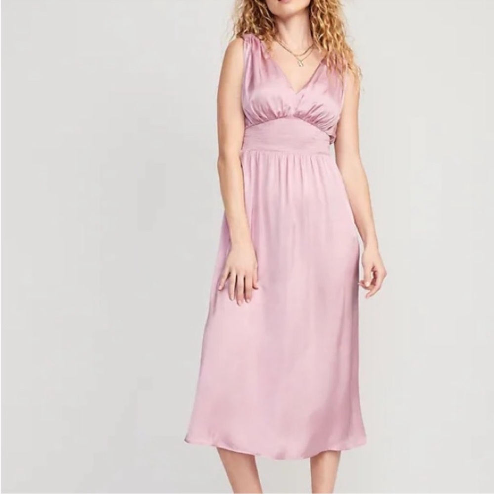 NWT Satin Maxi Dress